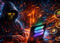 Un hacker operando para atacar una plataforma de la red Solana.