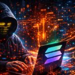 Un hacker operando para atacar una plataforma de la red Solana.