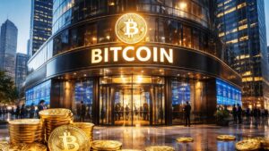 Un centro financiero de Bitcoin.