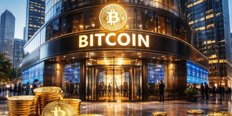 Un centro financiero de Bitcoin.