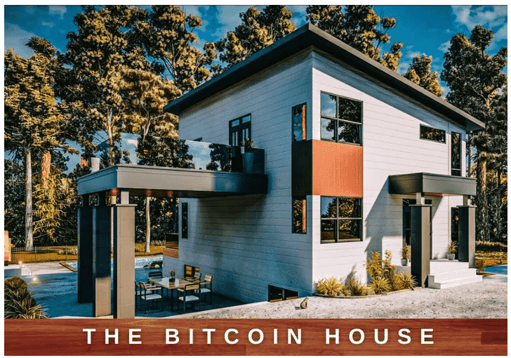 La Bitcoin House diseñada para la minería de Bitcoin según los fundadores de la empresa LibertyCity de Canadá.