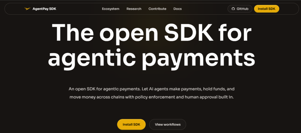 interfaz de la web del sdk de WLFI.