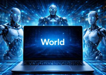 World es el proyecto que anteriormente era conocido como Worldcoin. Fuente: Imagen generada con Grok.