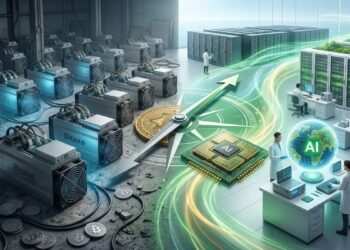 Auradine se une a la tendencia de las grandes compañías mineras de cambiar su enfoque hacia las IA. Fuente: Gemini.