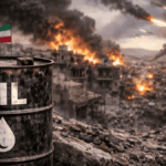 La guerra en Irán desató una crisis energética a nivel mundial. Fuente: imagen generada por CriptoNoticias mediante la inteligencia artificial de ChatGPT.