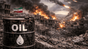 La guerra en Irán desató una crisis energética a nivel mundial. Fuente: imagen generada por CriptoNoticias mediante la inteligencia artificial de ChatGPT.