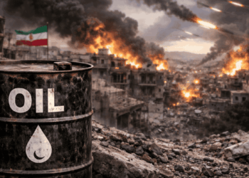 La guerra en Irán desató una crisis energética a nivel mundial. Fuente: imagen generada por CriptoNoticias mediante la inteligencia artificial de ChatGPT.