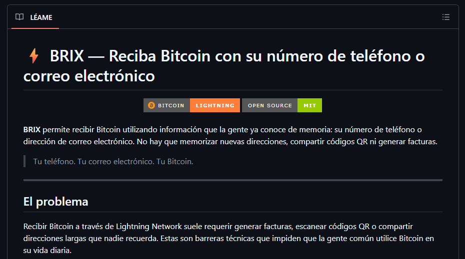 Datos de una propuesta para la red Bitcoin.