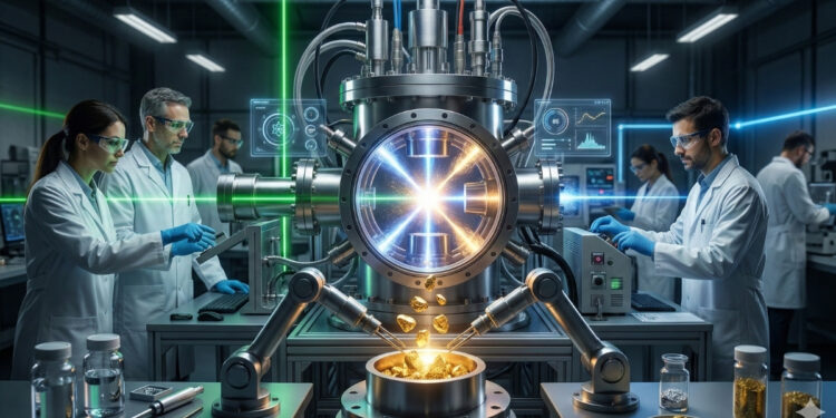 El oro de laboratorio podría "amenazar" el circulante actual del metal precioso. Fuente: Gemini.