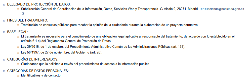 Captura de las especificaciones que hace Hacienda España sobre los nuevos formatos para la obligatoriedad de reportes sobre propiedad de bitcoin y criptomonedas por parte de los ciudadanos.