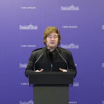 Fotografรญa del presidente argentino Javier Milei.