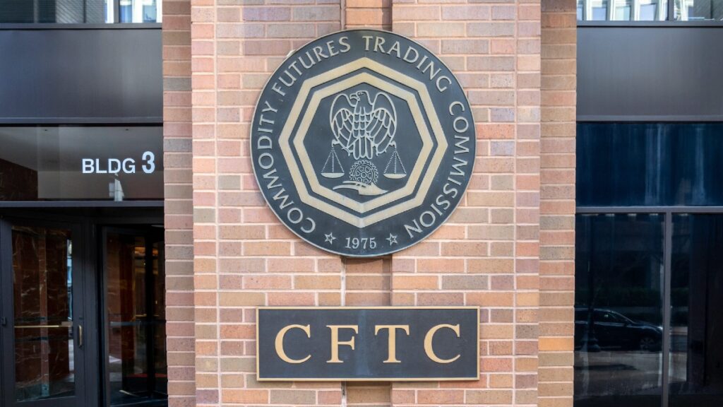 Fotografía del sello de la CFTC.