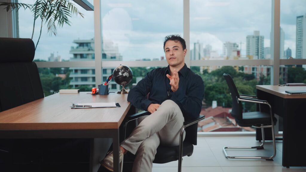 Fotografía del empresario Alessandro Calvo.