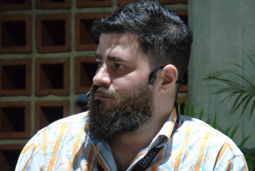 Fotografía del economista Daniel Arráez.