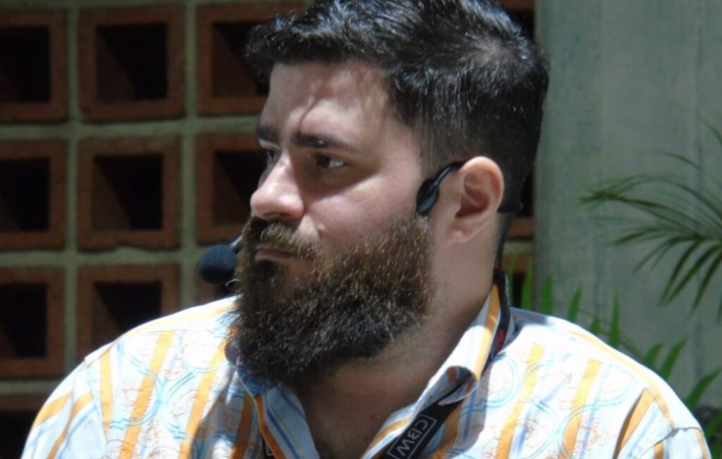 Fotografía del economista Daniel Arráez.