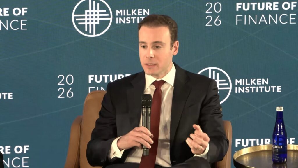 Fotografรญa de Michael Selig, presidente de la CFTC.