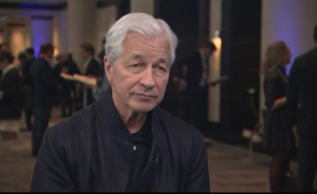 Fotografía de Jamie Dimon, CEO de JP Morgan.