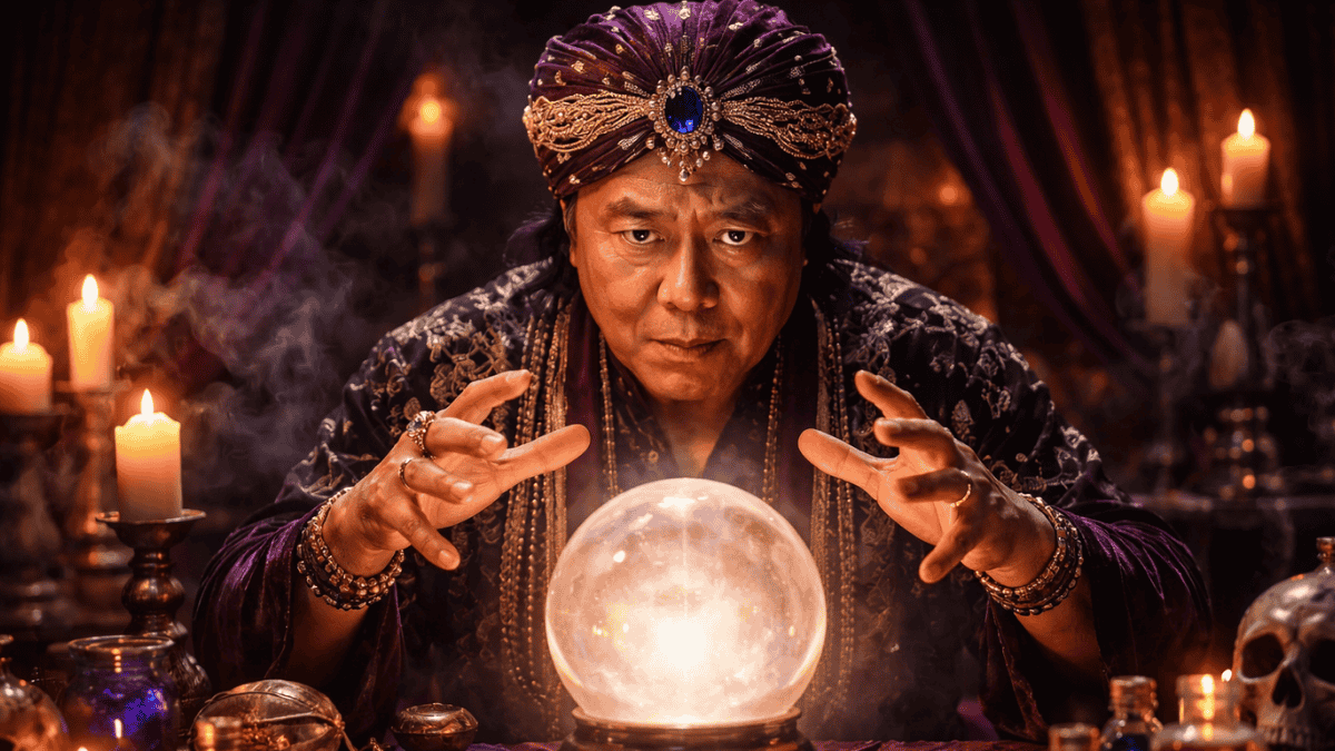 Las profecías de Kiyosaki: el arte de llamar la atención sin predecir nada