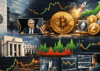 Collage de imágenes que ilustra los diferentes factores fundamentales que impactan hoy en el precio de las criptomonedas.