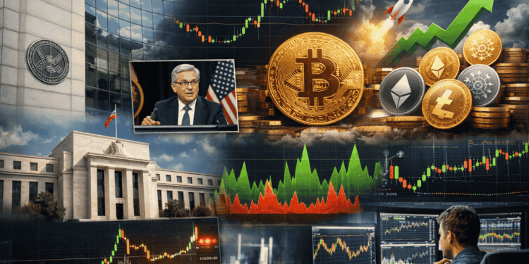 Collage de imágenes que ilustra los diferentes factores fundamentales que impactan hoy en el precio de las criptomonedas.