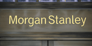 Letrero de Morgan Stanley.