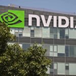 Fotografía de edificio de Nvidia en EE. UU.