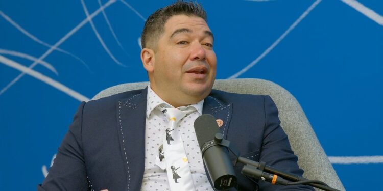 Fotografía del presidente de la CNAD, Juan Carlos Reyes.