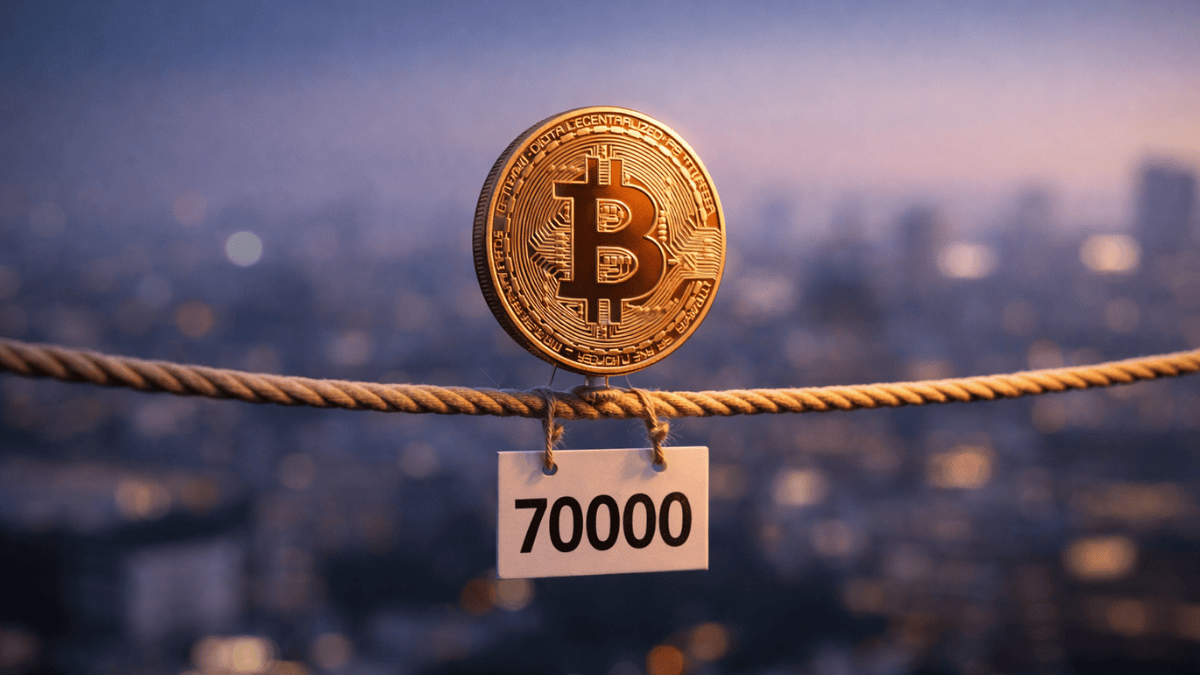 ¿Qué tanta fortaleza tiene el precio de bitcoin para resistir cerca de USD 70.000?