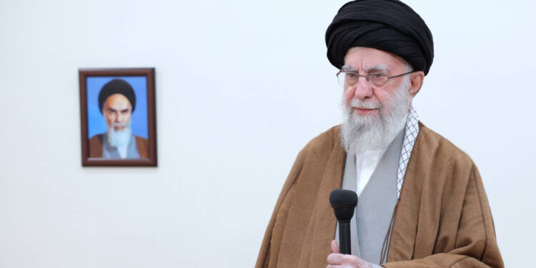 Fotografía de Alí Jameneí, Ayatolá de Irán.