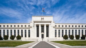 Fotografía del edificio de la Reserva Federal.