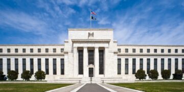 Fotografía del edificio de la Reserva Federal.