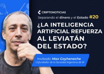Portada de separando el dinero y el estado con Max Goyheneche