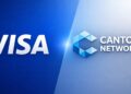 Logo de VISA junto al de Canton Network.