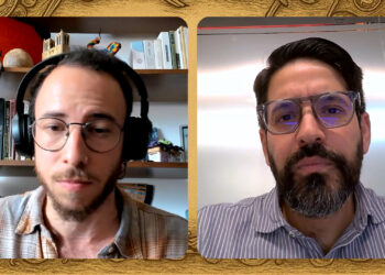 Asdrúbal Oliveros aparece en el podcast de CriptoNoticias "Separando El Dinero y el Estado" junto con Iván Gómez.