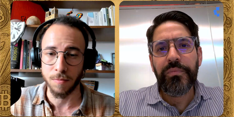 Asdrúbal Oliveros aparece en el podcast de CriptoNoticias "Separando El Dinero y el Estado" junto con Iván Gómez.