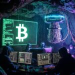 Un grupo de hackers operando en una cueva.