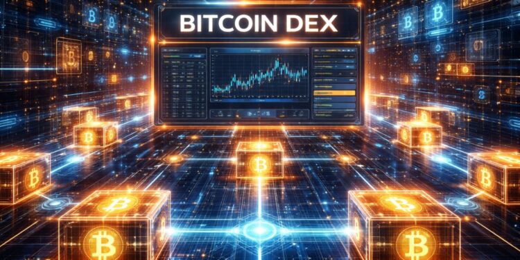Un DEX funcionando sobre la capa principal de Bitcoin.