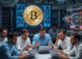 Investigadores de Bitcoin debatiendo sobre la llegada cuántica.