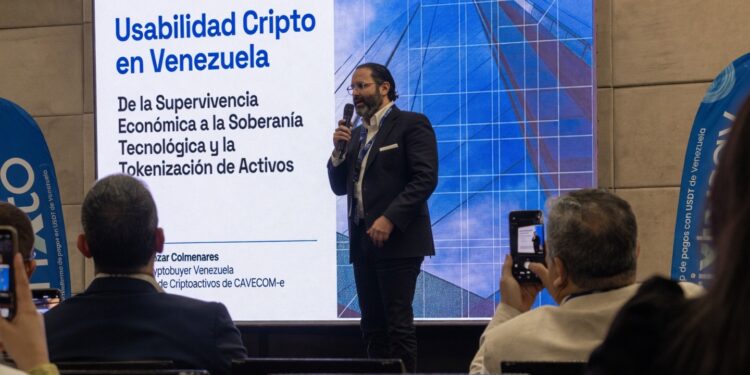 Eleazar Colmenares, director de Criptoactivos de la Cámara Venezolana de Comercio Electrónico (CAVECOM-e).