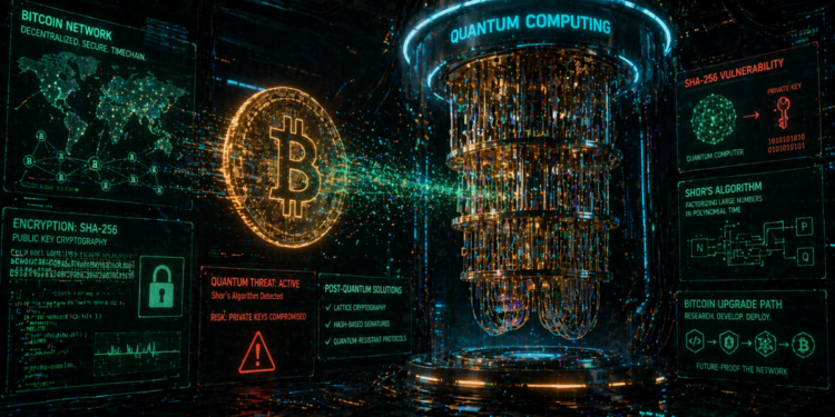 Avances cuánticos pueden poner en jaque la seguridad de sistemas digitales. Fuente: Imagen generada con Grok.