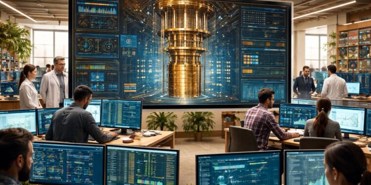 Un centro de investigación sobre computación cuántica.