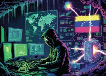 Un hacker operando para atacar servicios de internet de Venezuela.