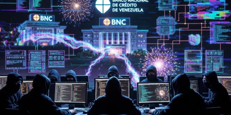 Un grupo de hackers operando contra el Banco Nacional de Crédito de Venezuela.