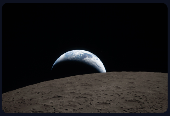 Una fotografía histórica de la NASA se inmortaliza en Bitcoin 