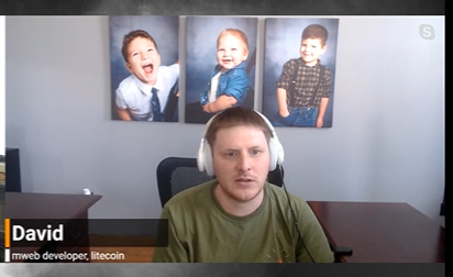 David Burkett in an interview about the Litecoin ecosystem.