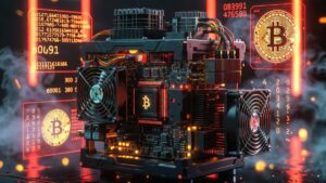 Un ASIC para minar Bitcoin.