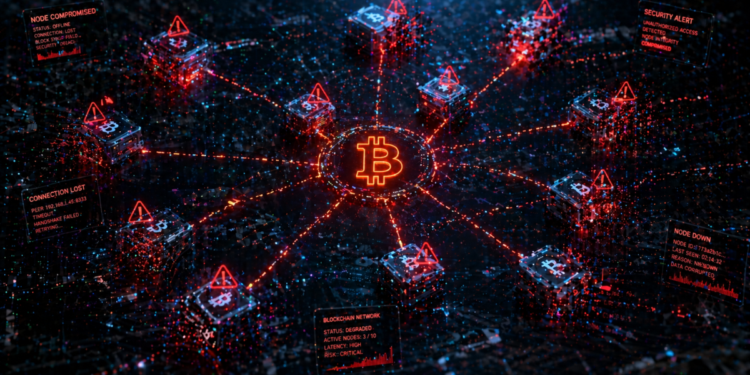 Nodos de Bitcoin afectados por una vulnerabilidad.