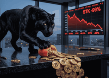 Imagen que representa a Pantera Capital "sacando" los BTC de Satsuma.