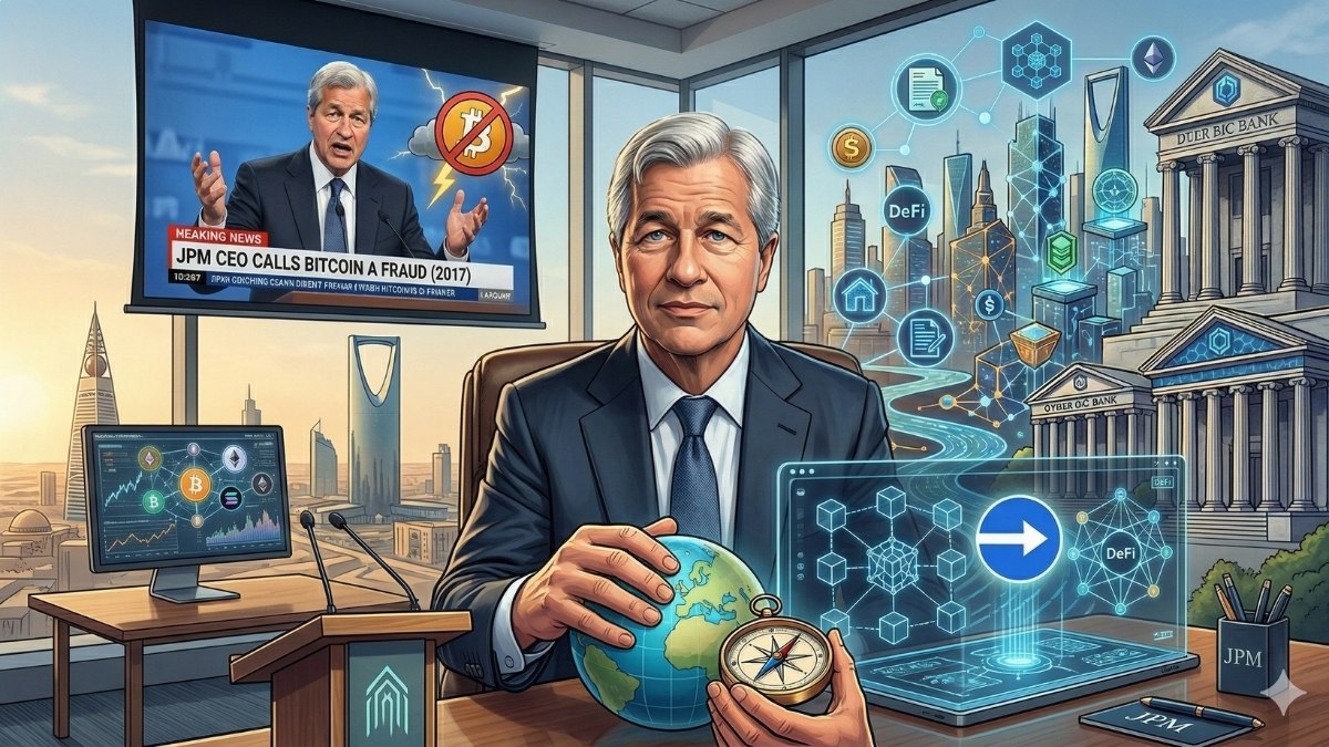 JPMorgan advierte: las criptomonedas son los nuevos competidores de la banca