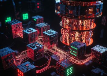 Bloques de una red conectados, resistiendo el ataque de un ordenador cuántica.